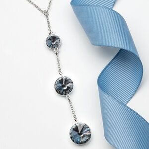 Graduated Necklace with Swarovski crystals